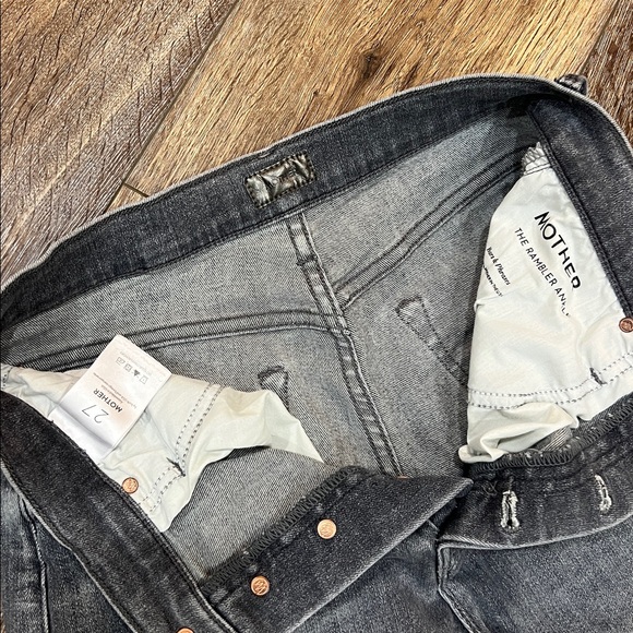 MOTHER THE RAMBLER ANKLE In Bars & Phrases Wash 🩶 - Picture 8 of 9